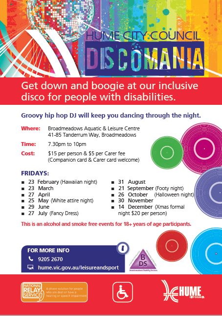 Discomania 2018 flyer